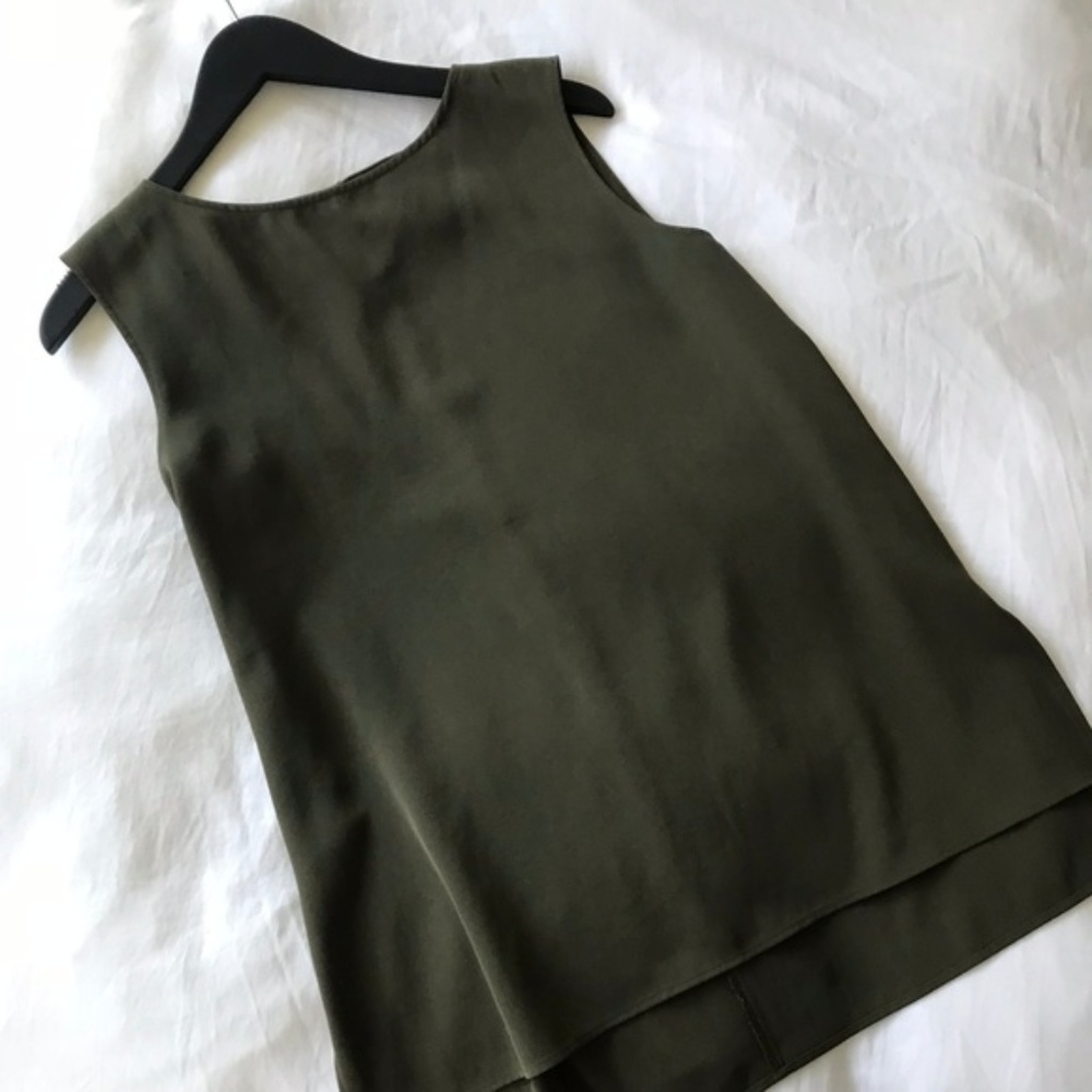 Uniqlo Forest Green Blouse
